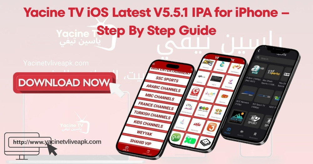 For IOS 1 Yacine TV iOS Latest V5.5.1 IPA for iPhone